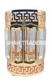Crystal Organizer Makeup Brush Holder Cosmetics Tools Organizer Container Pen Pencil Holder Storage Candle Holder.