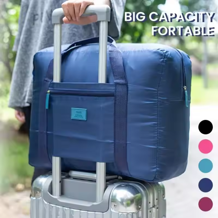 1 Pcs Foldable Travel Hand Carry-On Luggage Bag Duffel Bag 20'' Lightweight Waterproof Large Travel Bag