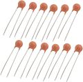 25Pcs- 10nF 50V 103 CERAMIC Capacitor Mini Ceramic Capacitor 103 10nF 50V Ceramic Disc Capacitor Non-Polarized Through Hole 2 Pin Leads Connections Leg 103 Capacitors. 