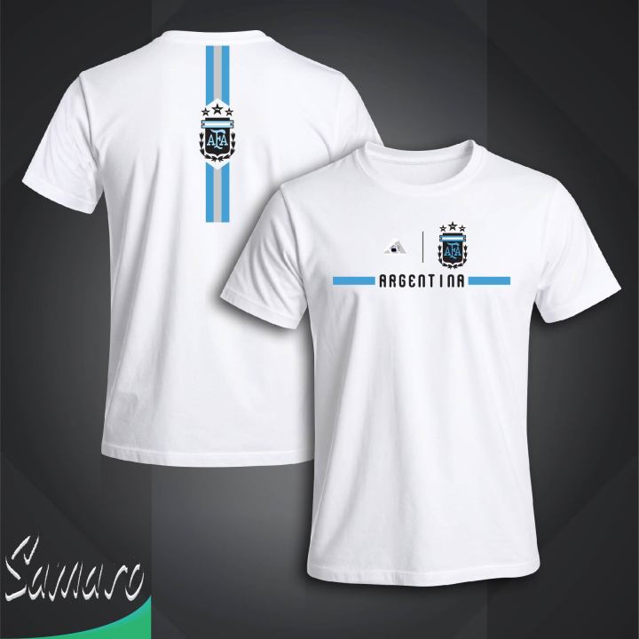Argentina Short Sleeve Football Jersey For Men - Half Sleeve Argentina t shirt - Argentina Jersey
