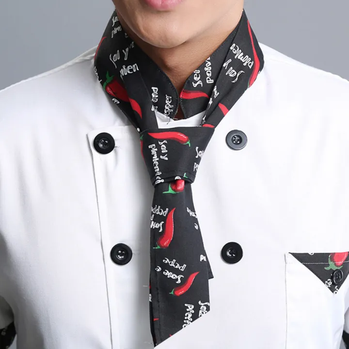 HelloWorld%20Chef%20Neck%20Tie%20Neckerchief%20Scarf%20Home%20Kitchen%20Restaurant%20Hotel%20Waiter%20Sweat%20Towel%20-%20Image%205