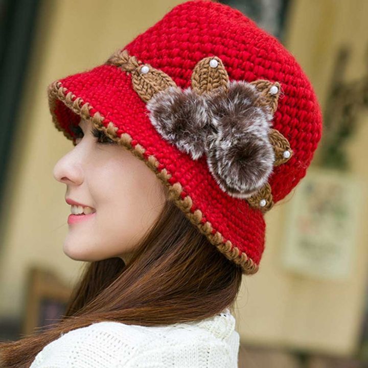 %E3%80%90beauty%20code%20store%E3%80%91Fashion%20Caps%20Lady%20Winter%20Warm%20Crochet%20Knitted%20Flowers%20Decorated%20Ears%20Elegant%20Inverno%20Beanie%20Female%20#YJ%20-%20Image%202