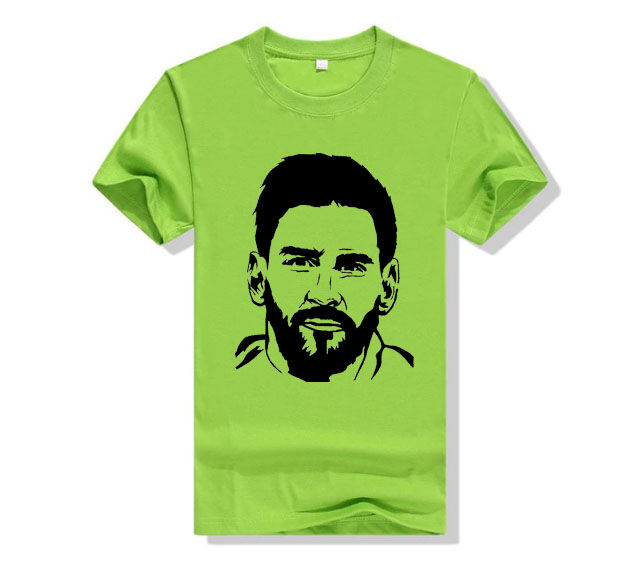 Argentina's%20Messi%20Lovers%20Round%20Neck%20Short%20Sleeve%20Tshirt%20-%20Image%204