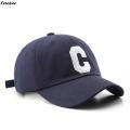C Letters Baseball Caps Women Street Cap Trendy Hip Hop Sun Hat Unisex Cotton Teenager Embroidery Basketball Football Hats 2022.