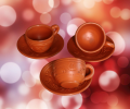 Clay items Clay Tea Cup. Matir cup. Matir Teacup. Handmade. Organic.Clay Tea Cup.  Master cup set.  1 price cup in a box. 
