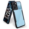 For Xiaomi Poco x5 pro 5G Edge-Reinforced Shockproof Cushion Back Clear Hybrid Transparent Hard Cover Casing.