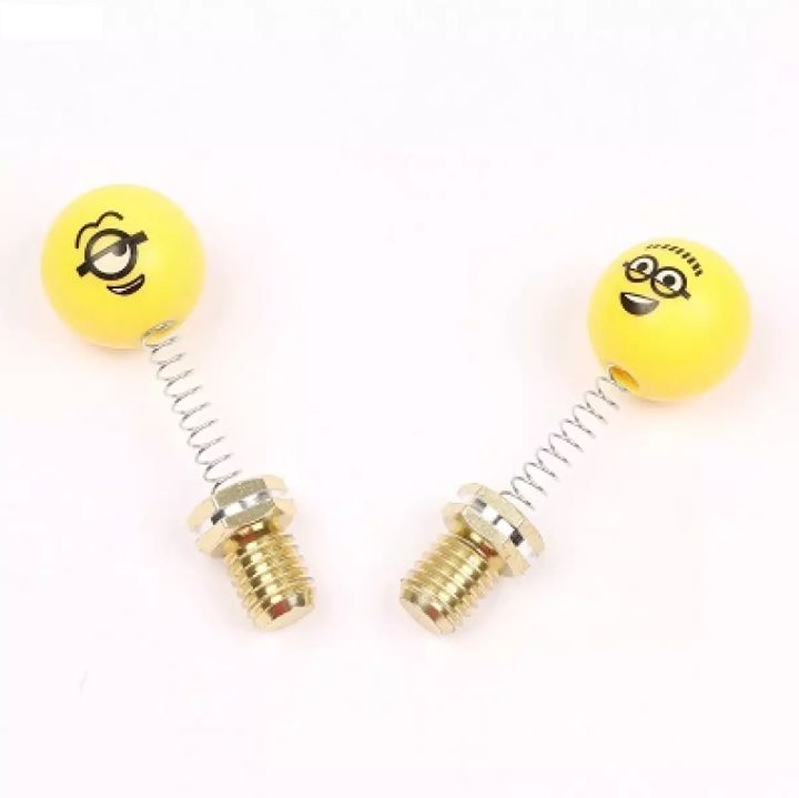 Emoji Screw Looking Glass For Bike/ Motorcycle screw emoji Slime Toys-yellow No Ratings