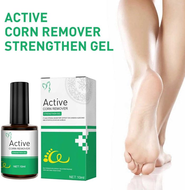 Corn Remover Strengthen Gel,Corn Remover Gel Extra Strength,Instant Blemish Removal Gel,Wart Remover Liquid,Corn Remover Liquid for Feet Toes Hands Care,Easy to Remove Calluses