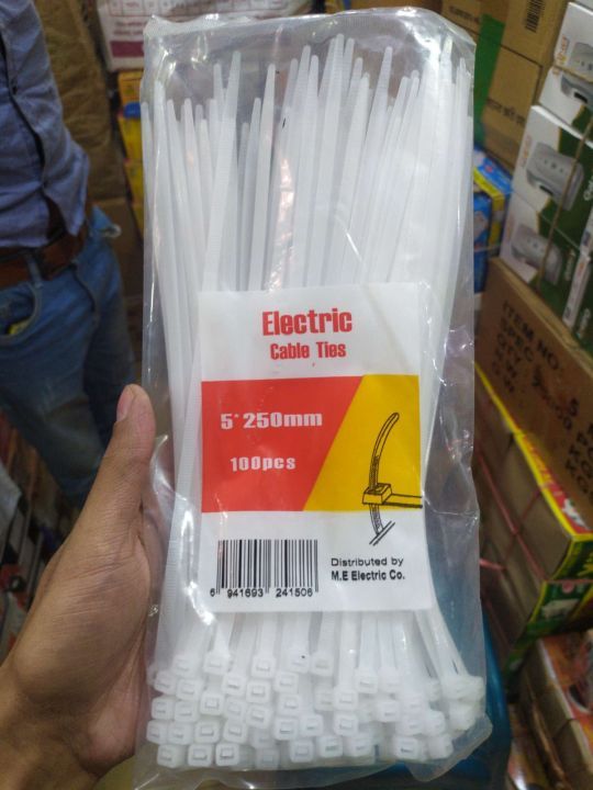 10%20inch%20Cable%20Ties%20(5*250mm)%20Zip%20Wraps%20Strap%20Nylon%20Fastening%20Ring%20Loop%20Wire%20industrial%20Cable%20Ties%20-%20Image%202