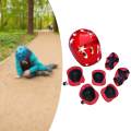 7 Pieces/Set Kids Bike Portable for Skateboard Sports Roller Skating. 