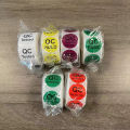 500Pcs QC PASS Adhesive Labels Factory QC Sticker QC Quality Inspection Sticker 1inch Round Seal Stickers Business Supplies.