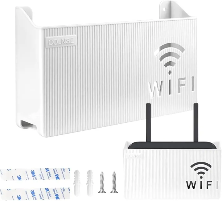 Wall%20Mounted%20Storage%20Box,%20Wireless%20WiFi%20TV%20Set-top%20Box,%20Router%20Shelf,%20No%20Drilling%20Design,%C2%A0%20-%20Image%204