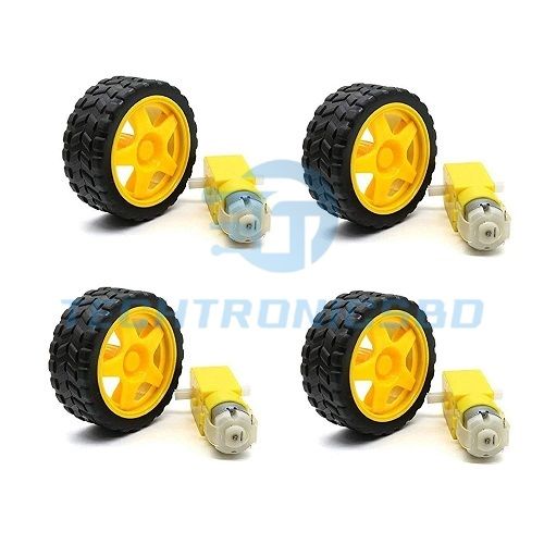 4%20Pair%20DC%20Gear%20Motor%20Dual%20Shaft%20with%20Tire%20Wheel%20+%20Solder%20Wire%20%7C%203V%E2%80%936V%20TT%20Motor%20Set%20(4%20Yellow%20Motors%20+%204%20%C3%97%2065mm%20Wheels)%20%7C%20Arduino%20Smart%20Car%20&%20Robotics%20Projects%20-%20Image%203