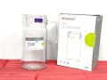 DELISOGA Glass Pitcher Jug. Crystal Clear Glass Water Jug And Juice Jug And Pitcher With Lid..