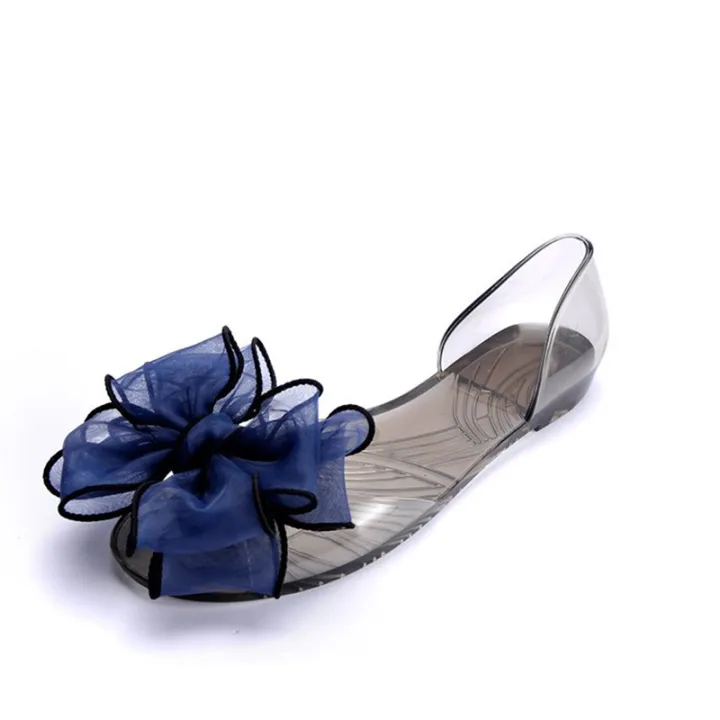 Summer%20sandals,%20women's%20bows,%20crystal%20shoes,%20fish%20spout%20jelly%20shoes,%20beach%20shoes,%20non-slip,%20maternity%20soft-soled%20student%20flats%20-%20Image%205