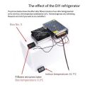 DIY Thermoelectric Refrigeration Cooling System Semiconductor Cooler Conduction Module+Radiator+Cooling Fan+TEC1-12706.