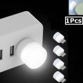 1pc 5V 1W Pocket Mini LED Night Light USB Plug Warm Lamp Mobile Charging USB Book Lamp. 