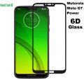 Motorola Moto G7 Power (6D/9D/11D/21D) Tempered Glass Screen Protector Black. 