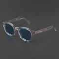 Johnny Depp Polarized Sunglasses Man Round Lemtosh Sun Glasses Woman Luxury Brand Vintage Acetate Frame Night Vision Goggles.