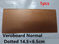 VEROBOARD NORMAL DOTTED 14.5×6.5CM STRIPBOARD BOARD PCB PRINTED CIRCUIT BOARD FOR PROTOTYPING DESIGNING WELD SOLDERING ARDUINO DIY. 