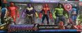 Avengers 4 Super Hero Toy Set iron man hulk Spider-Man thanos captain america(5pcs) - Toys For Boys. 