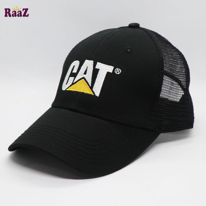 Black CAT 100% Export Hard Half Net Cap For Men