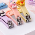 Cute Cartoon Nail Clippers Kids Nail Clippers Portable Stainless Steel Nail Scissors For Kids Women Men Student Non-slip Nail Clippers With Protective Cover. 