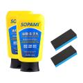 Anti-Glare 150ml Car Glass Oil Film Remover Paste Glass Cleaner Cream Coating Glass Sponge Agent Window With Waterproof Cle N3K2. 