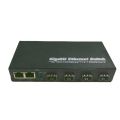 Computer Connector Gigabit Ethernet MediaConverter 4 SFP 2 RJ45 and 1 SFP 1 RJ45 10/100/1000M.