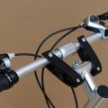 Durable Aluminum Alloy Folding Handlebar Folding Bike Bicycle Handlebar Cycling Parts Horizontal Bar Bicycle Folding Electric Bicycle Folding Handlebar.
