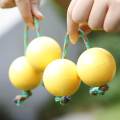 2 Pair ABS Plastic Hand Shaker Sand Balls Music Egg Shaker Party Favors.