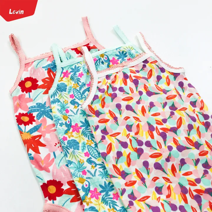 Girls%20Organic%20Cotton%20Sleeveless%20Camisole%20Print%20Romper%20From%20Levin%20-%20Image%204