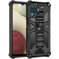 【Pioneer Gong】Armor Phone Case For Samsung Galaxy A52 A72 A32 5G A12 A02S A02 M02 A42 With Metal magnetic Rugged Bracket Protector Back Cover. 
