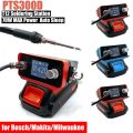 PTS300D T12 Cordless Soldering Iron Station for Dewalt 20V Max Li-ion Battery for Makita/Milwaukee/Bosch Battery Electric Solder.
