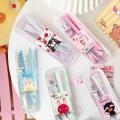 A mini hair iron pink electric curling iron curl modelling tools Hair Straightener Mini Travel Ceramic Straightening Irons. 
