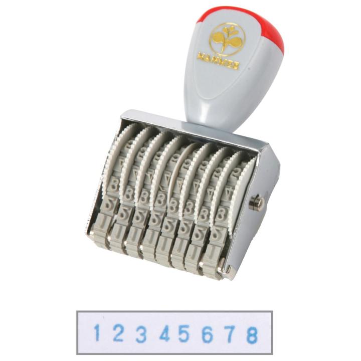 Standard Number Stamp-8 Digit