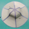 Farming big brim fan hat foldable universal summer cool straw hat fishing hat sunshade hat hat farmer hat straw hat. 