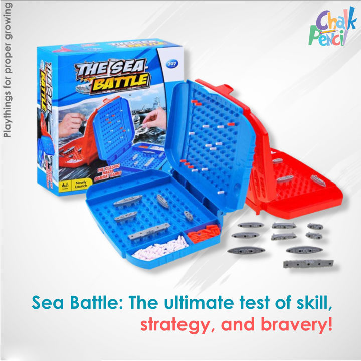 The Sea Battle Game for Kids by Chalkpencil