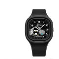 New Kids Cartoon Square Silicone Officer Nuppy Big Eared Dog Watch Pudding Boys Girls Quartz Watch. 