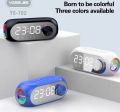 YESPLUS YS-702 Speaker Bluetooth Alarm Clock Night Light Stand LED Display. 