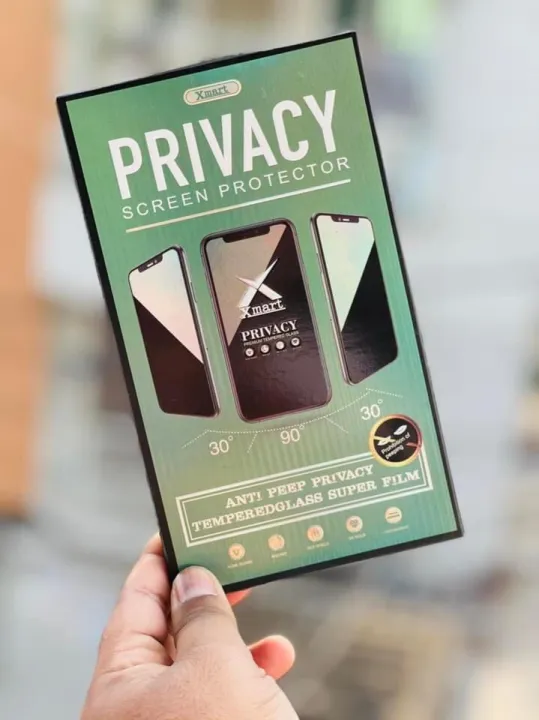 Xmart%20Privacy%20Tempered%20Glass%20Screen%20Protector%20for%20iPhone%2012%20to%2016%20Series%20-%20Image%206