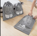 1p Visible Home Storage Bag Non-Woven Dustproof Drawstring Storage Bags clothing Travel Pouch handbag Organizer Shoe Dust Bag. 