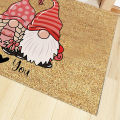 Welcome Mat Scratch Resistant Multifunctional Gnome Decorative Door Rug.