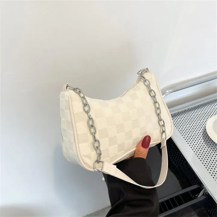 Chain%20Strap%20Handbags%20Women's%20Fashion%20Handbags%20Underarm%20Chain%20Bag%20Canvas%20Shoulder%20Handbags%20Zipper%20Girl%20Handbag%20-%20Image%208