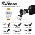 Microphone Stand Adjustable Scissor Arm Stands for HyperX QuadCast Mic USB Condenser Microphone Recording Heavy Suspension Boom.