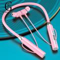 【Exclusive Online Deals】 earphones magnetic HiFi neckband neck-hanging TWS earbuds Blutooth headset with mic. 