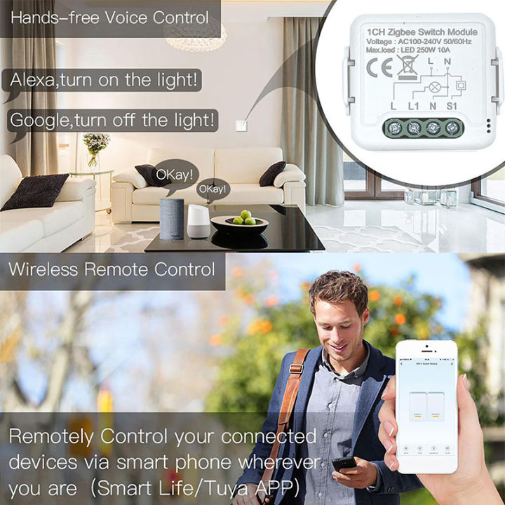 Aubess%20Tuya%20ZigBee%203.0%20Smart%20Dimmer%20Switch%20Module%2010A/16A,%20Supports%202%20Way%20Control%20Dimmable%20Switch,%20Works%20with%20Alexa%20Google%20Home%20-%20Image%204