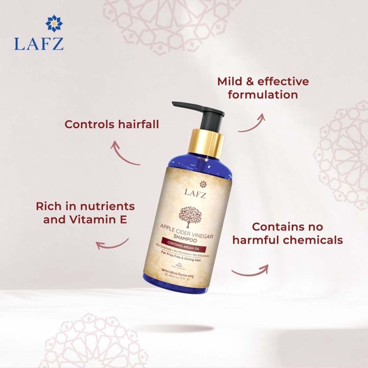 Lafz%20Apple%20Cider%20Vinegar%20Halal%20Certified%20Shampoo%20200ml%20-%20Image%203