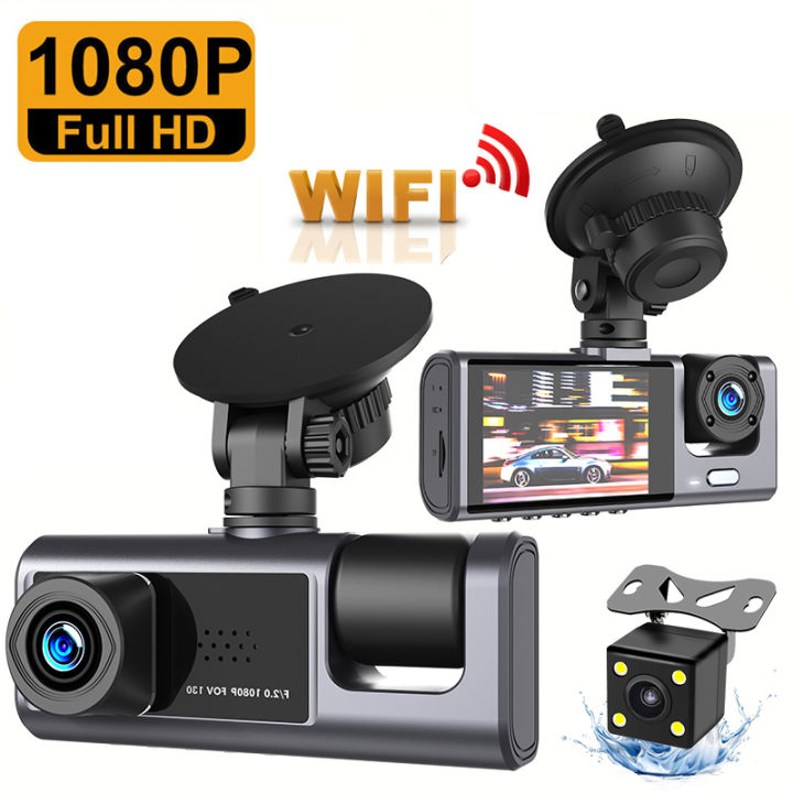 Car DVR WiFi Full HD 1080P Dash Cam Rear View Video Recorder Vehicle Black Box Parking Monitor Camera Dashcam Car Accessories
