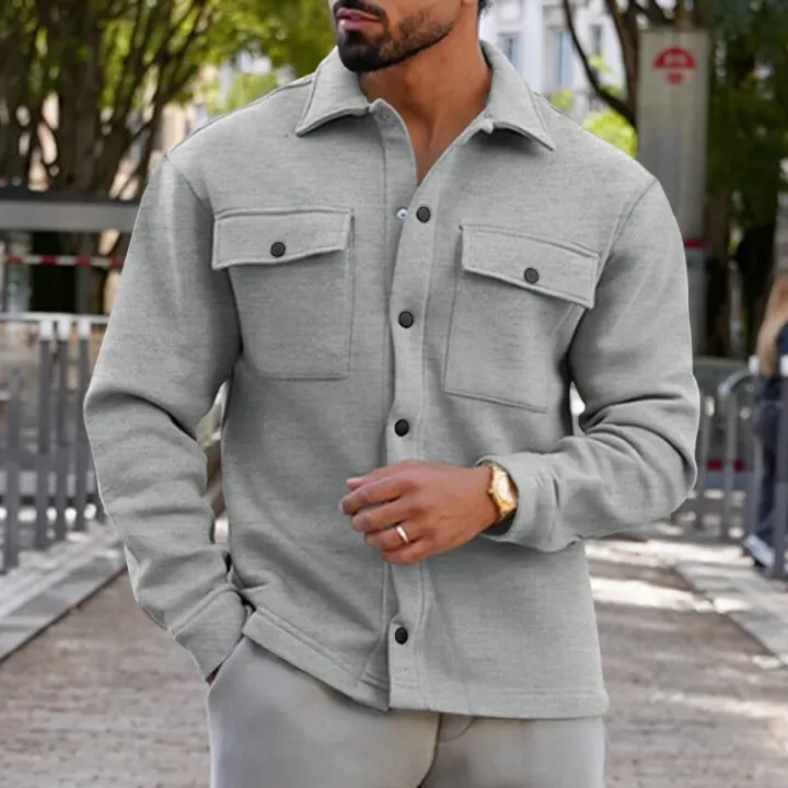 Fashion%20Patch%20Pockets%20Cargo%20Shirt%20Jacket%20Men%20Streetwear%202024%20Spring%20Trendy%20Solid%20Color%20Coats%20For%20Mens%20Clothes%20Casual%20Outerwear%20-%20Image%202